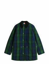Long Check Waxed Barn Coat Tikkitakki Multi/patterned Tommy Hilfiger