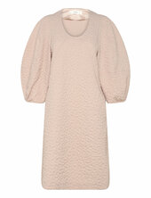 Mellyiw Dress Polvipituinen Mekko Beige Inwear