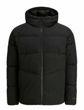 Jjglobal Puffer Jacket Vuorillinen Takki Topattu Takki Black Jack & J S