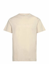 Sdskyler T-shirts Short-sleeved Beige Solid