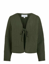 Vimarle L/s Jacket Tikkitakki Khaki Green Vila
