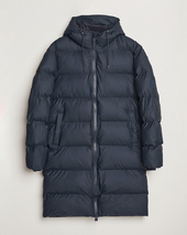 Rains Alta Long Puffer Parka Navy