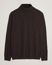 Oscar Jacobson Salim Wool/cashmere Rollneck Brown
