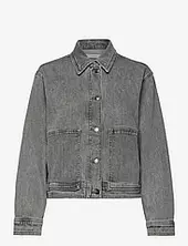 Nanasiw Denim Jacket Farkkutakki Denimtakki Grey Inwear