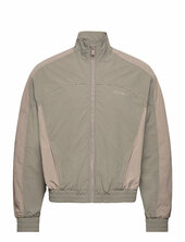 Panelled Track Jacket Ohut Takki Grey Han Kjøbenhavn