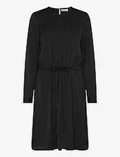 Matoiw Dress Polvipituinen Mekko Black Inwear