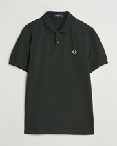 Fred Perry Plain Polo Shirt Night Green