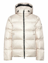 Daryl Down Jacket Vuorillinen Takki Topattu Takki Cream J. Lindeberg