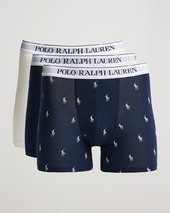 Polo Ralph Lauren 3-pack Boxer Brief Navy/white/navy Pony