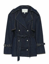 Gzsummer Trenchcoat Trenssi Takki Navy Gestuz