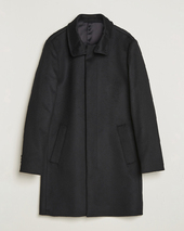 Tiger Of Sweden Aleric Wool/cashmere Stand Up Coat Black