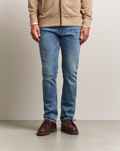 Gant Regular Fit Jeans Mid Blue Worn In