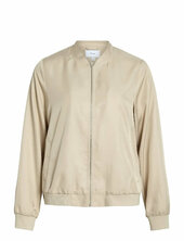 Vipapaya L/s Bomber Jacket - Noos Bombertakki Beige Vila