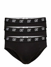 Cr7 Basic, Brief, 3-pack Y-sepalus Briefs Alushousut Black Cr7