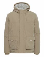 Outerwear Vuorillinen Takki Topattu Takki Beige Blend