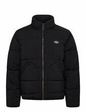 M Summerdale Puffer Vuorillinen Takki Topattu Takki Black Dickies