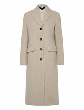 Sirinapw Otw Villakangastakki Pitkä Takki Beige Part Two