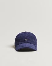 Morris Lily Corduroy Cap Blue