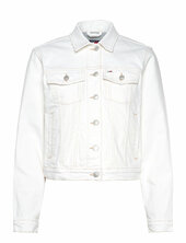 Classic Trucker Jacket Bi8194 Farkkutakki Denimtakki White Tommy Jeans