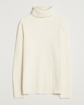 Les Deux Eddie Wool Rib Rollneck Ivory