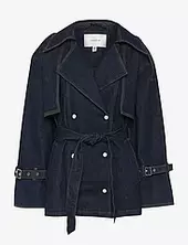 Gzsummer Trenchcoat Trenssi Takki Navy Gestuz