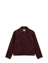Zurisw Jacket Farkkutakki Denimtakki Burgundy Sofie Schnoor