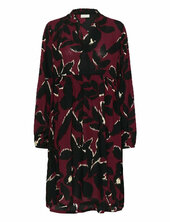 Kalisette Amber Dress Polvipituinen Mekko Red Kaffe