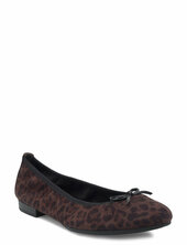 Woms Ballerina Ballerinat Brown Tamaris
