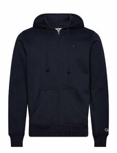 Full Zip Hoodie Sweatshirt Ohut Takki Navy Champion