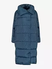 Mataffanie Topattu Pitkä Takki Blue Masai