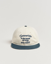 Carhartt Wip Alston Cap Natural/deep Lagon