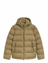 Active Cloud Jacket Vuorillinen Takki Topattu Takki Beige Gant