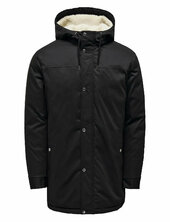 Onsalexander Life Parka Otw Vd Parka Takki Black Only & Sons