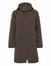 Crarwen Jacket W. Hood Tikkitakki Brown Cream