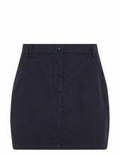 Cotton Gmd Chino Skirt Lyhyt Hame Navy Tommy Hilfiger