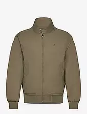 Tommy Club Harrington Bombertakki Takki Khaki Green Tommy Hilfiger