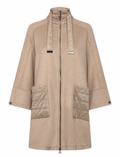 Cape / Poncho Outdoo Villakangastakki Pitkä Takki Beige Gerry Weber Edition