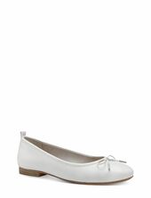 Woms Ballerina Ballerinat White Tamaris